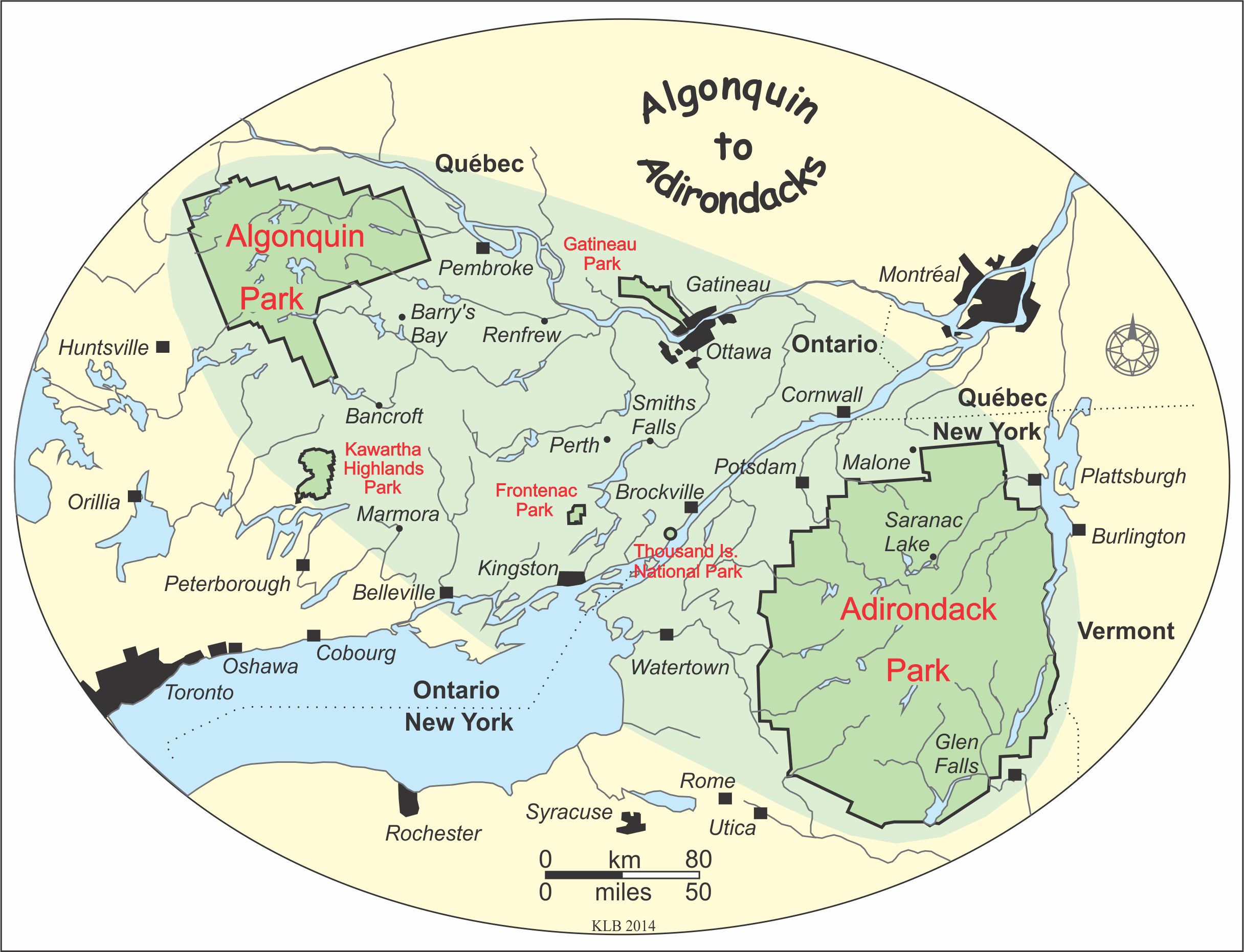 Staying connected from Algonquin to the Adirondacks